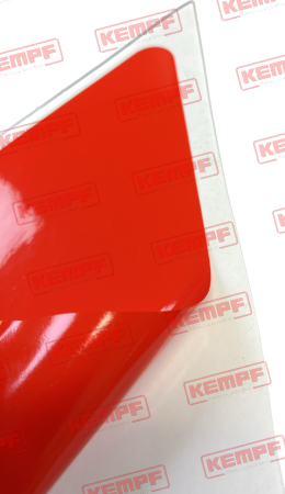 93435 Aufkleber rotes Dreieck 110x110x110mm